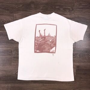 Hanes Beefy-T Mosh Madness Men’s Vintage 90’s Mosh Pit Concert T-Shirt Size XL